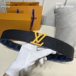 4.0 cm Width Louis Vuitton Belt  # 256006, cheap LouisVuitton Belts