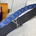 4.0 cm Width Louis Vuitton Belt  # 256007, cheap LouisVuitton Belts