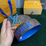 4.0 cm Width Louis Vuitton Belt  # 256011, cheap LouisVuitton Belts