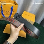 4.0 cm Width Louis Vuitton Belt  # 256015, cheap LouisVuitton Belts
