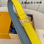 4.0 cm Width Louis Vuitton Belt  # 256017, cheap LouisVuitton Belts