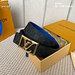 4.0 cm Width Louis Vuitton Belt  # 256042