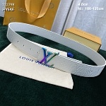 4.0 cm Width Louis Vuitton Belt  # 256054