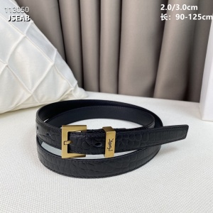 $56.00,3.0 cm Width YSL Belt  # 256097