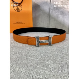 $57.00,3.8 cm Width HermesHermes Belt  # 256109