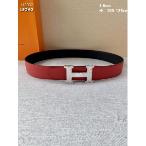 $57.00,3.8 cm Width HermesHermes Belt  # 256123