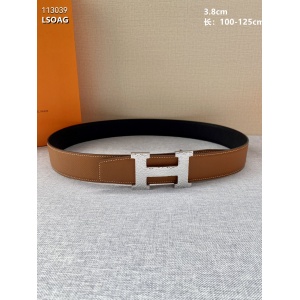 $57.00,3.8 cm Width Hermes Belt  # 256126