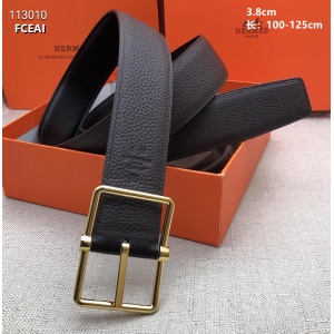 $65.00,3.8 cm Width Hermes Belt  # 256145