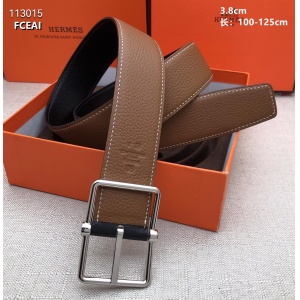 $65.00,3.8 cm Width Hermes Belt  # 256149