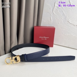 $55.00,3.5 cm Width Ferragamo Belt  # 256301