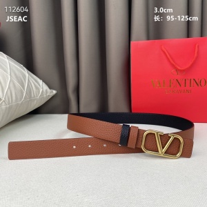 $52.00,3.0 cm Width Valentino Belt  # 256390