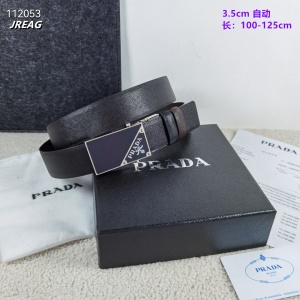 $59.00,3.5 cm Width Prada Belt  # 256502