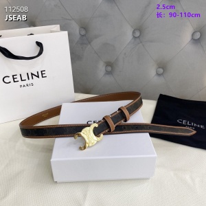 $52.00,2.5 cm Width Celine Belt  # 256504