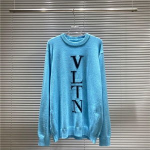 $48.00,Valentino VLTN jacquard Crew Neck Knitted sweater # 257499