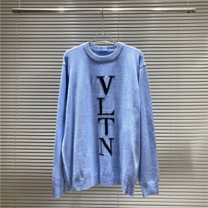$48.00,Valentino VLTN jacquard Crew Neck Knitted sweater # 257501