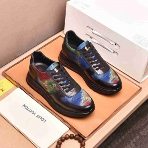 $115.00,Louis Vuitton Tie dye Monogram Lace Up Low top Sneaker in 259215