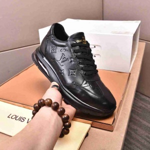 $89.00,Louis Vuitton Monogram Embossed Lace Up Sneaker For Men in 259297