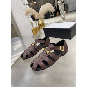$79.00,Gucci Caged rubber sandals For Women in 259788