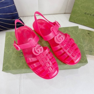$65.00,Gucci Rubber Caged Sandals For Women in 259830