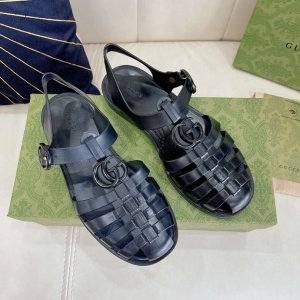 $65.00,Gucci Rubber Caged Sandals For Women in 259832