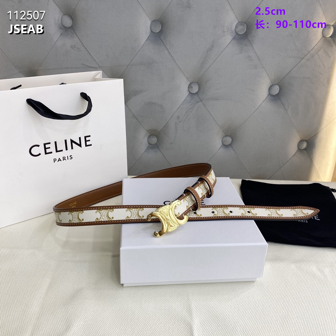 2.5 cm Width Celine Belt  # 256503, cheap Celine Belts, only $52!