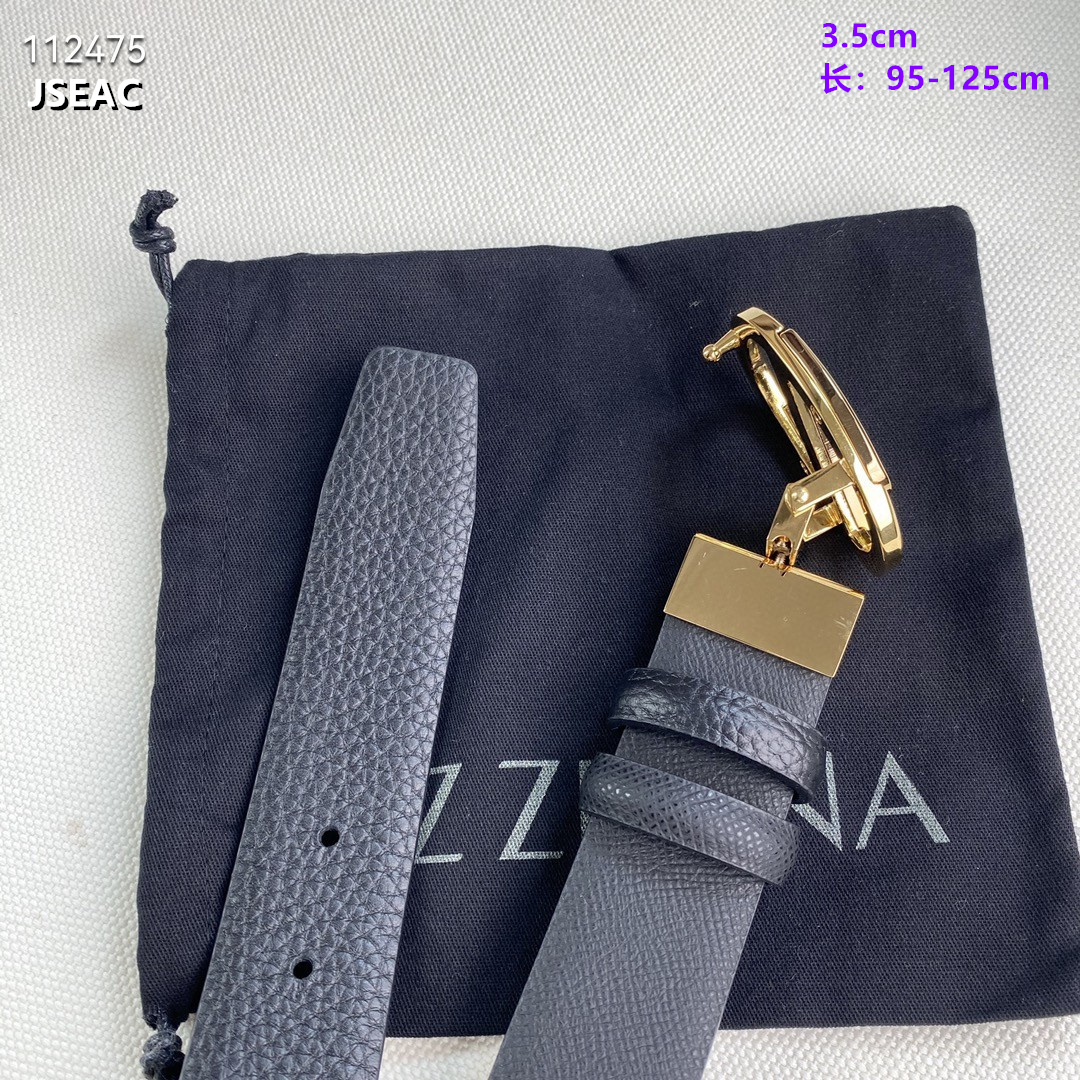 3.5 cm Width Zegna Belt  # 256514, cheap Zegna Belts, only $55!