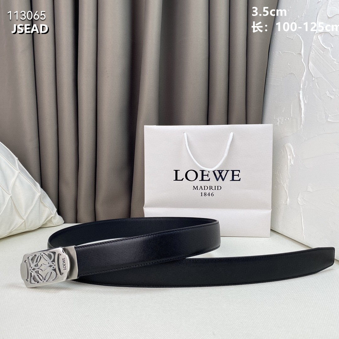 3.5 cm Width Loewe Belt  # 256518, cheap Loewe Belts, only $55!