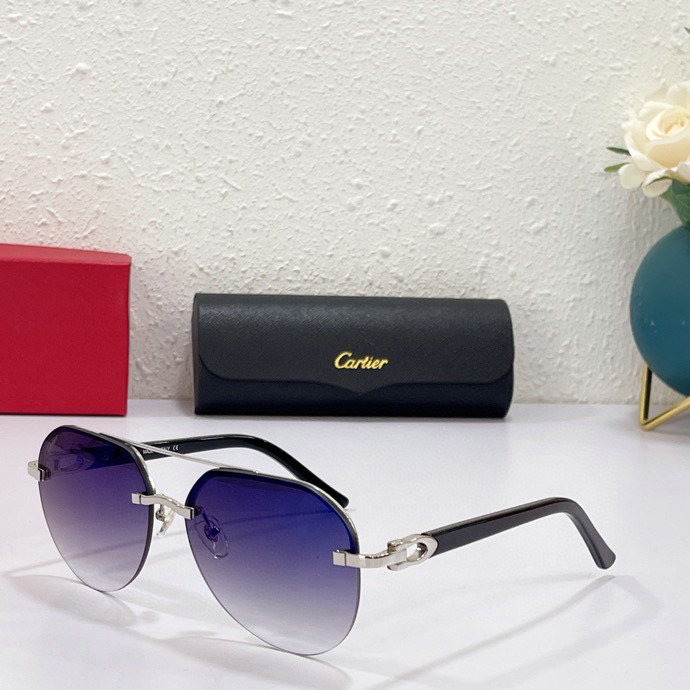 Cartier Sunglasses Unisex in 257772, cheap Cartier Sunglasses, only $52!
