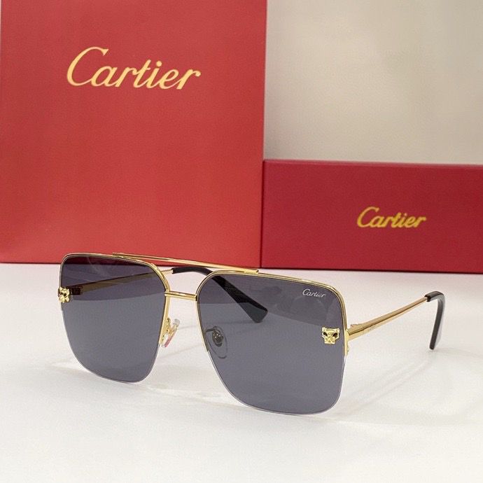 Cartier Sunglasses Unisex in 258147, cheap Cartier Sunglasses, only $52!