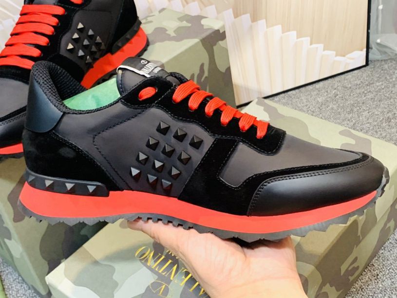 Valentino Garavani Rockstud Lace Up Sneakers in 259223, cheap Valentino Sneakers, only $89!