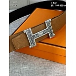 3.8 cm Width HermesHermes Belt  # 256108, cheap Hermes Belts