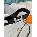 3.8 cm Width HermesHermes Belt  # 256113, cheap Hermes Belts