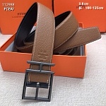 3.8 cm Width Hermes Belt  # 256131