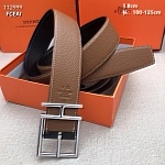 3.8 cm Width Hermes Belt  # 256137