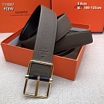 3.8 cm Width Hermes Belt  # 256143