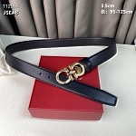 3.5 cm Width Ferragamo Belt  # 256298, cheap Ferragamo Belts