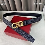 3.5 cm Width Ferragamo Belt  # 256315, cheap Ferragamo Belts