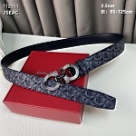 3.5 cm Width Ferragamo Belt  # 256316, cheap Ferragamo Belts
