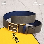 3.8 cm Width Fendi Belt  # 256352, cheap Fendi Belts