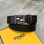 4.0 cm Width Fendi Belt  # 256377, cheap Fendi Belts