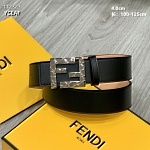 4.0 cm Width Fendi Belt  # 256378, cheap Fendi Belts