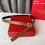 2.0 cm Width Valentino Belt  # 256384