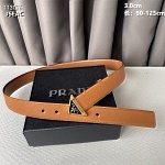 3.0 cm Width Prada Belt  # 256457, cheap Prada Belts