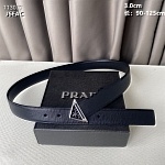 3.0 cm Width Prada Belt  # 256459, cheap Prada Belts