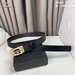 3.5 cm Width Prada Belt  # 256460, cheap Prada Belts