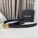 3.5 cm Width Prada Belt  # 256462
