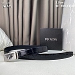 3.5 cm Width Prada Belt  # 256463, cheap Prada Belts