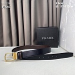 3.5 cm Width Prada Belt  # 256468, cheap Prada Belts