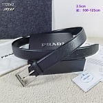 3.5 cm Width Prada Belt  # 256476, cheap Prada Belts