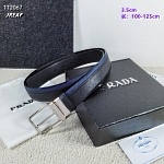3.5 cm Width Prada Belt  # 256481, cheap Prada Belts
